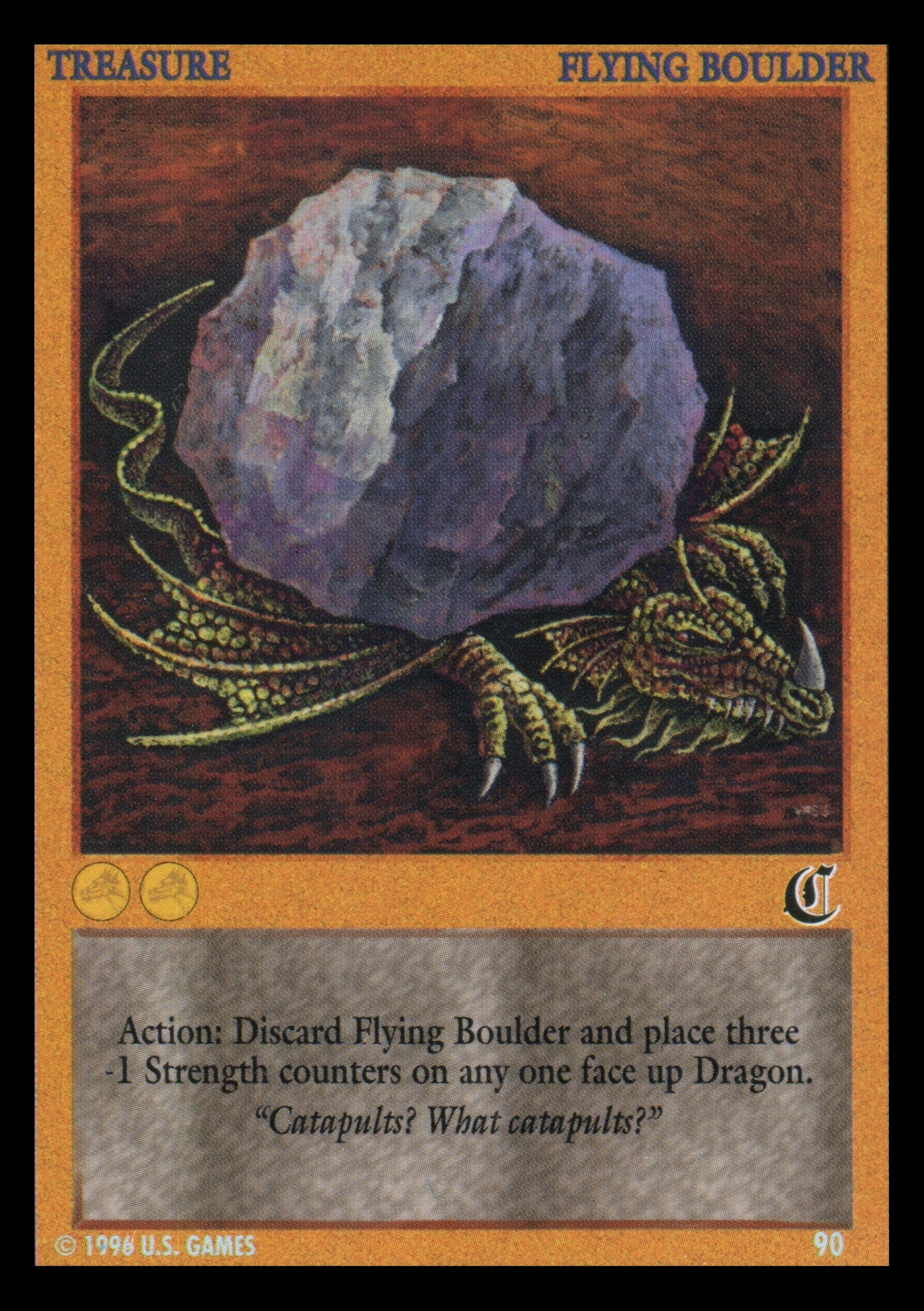 Flying Boulder